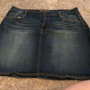 Jean skirt